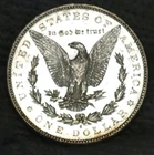 1880-s Morgan Silver Dollar Brilliant Uncirculated Slight Cameo and Mirrors ...