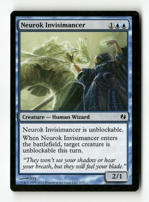 Neurok Invisimancer C - Duel Decks: Venser vs. Koth 8 HP MTG