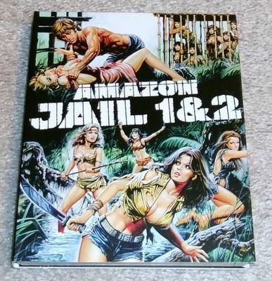 Amazon Jail 1 & 2 Blu-ray Cult Exploitation Vinegar Syndrome includes Slipcover