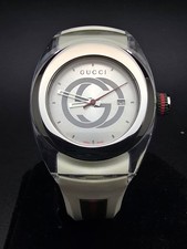 GUCCI SYNC 137 3 Watch White Rubber Sherry GUCCI,18597