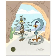 Turnabout is Fair Play by Chuck Jones (1912-2002). Limited Edition Animation Cel
