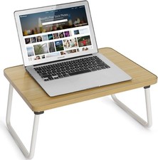Lap Desks Laptop Tray for Bed or Couch, Breakfast Serving Tray with Folding Legs