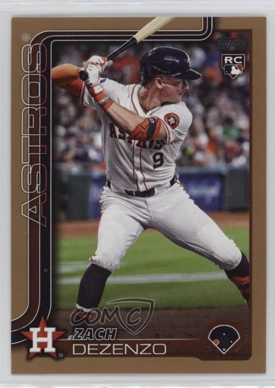 2025 Topps Series 1 Gold 788/2025 Zach Dezenzo #89 Rookie RC 0p67