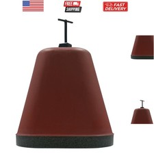 Thermwell Plastic Faucet Cover, Rectangular, Single, Dark Red