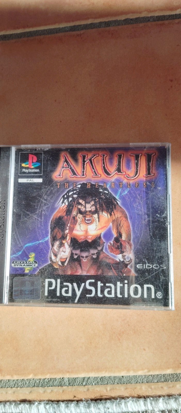 akuji the heartless authentique version originale ps1 playstation complet