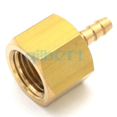1/4'' NPT Female x Fit Hose I.D 1/8'' Barbed Tail Brass   Fitting 229 PSI &ex