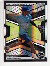 2023 Elite Extra Edition Prime Numbers #77 Jose Perdomo /200