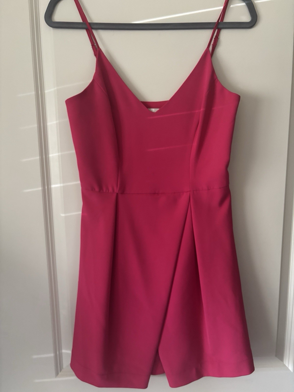GB Gianni Bini Women's Pink Strap V-Neck Dress Size S/Small