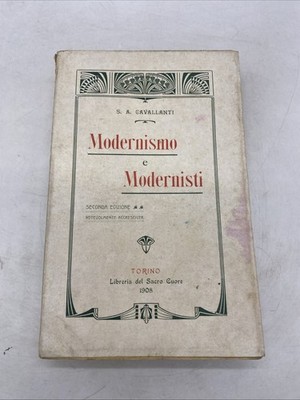 S.A. CAVALLANTI - MODERNISMUS UND MODERNISTEN - 1908