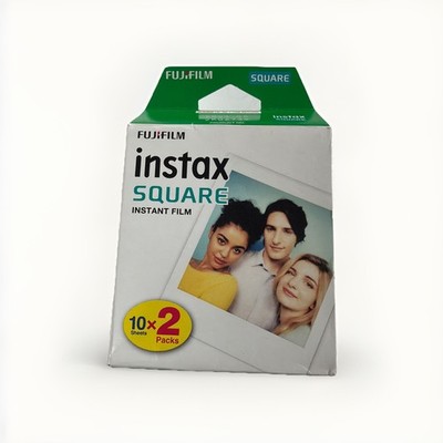 Fujifilm Instax Square Twin Pack Film 20 Exposures New,Open Box (Exp: 2023-05)
