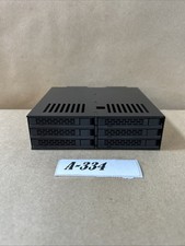 ICY DOCK ExpressCage MB326SP-B 6-Bay 2.5 SATA SSD HDD Hot Swap Cage Used