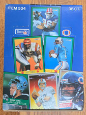 1991 Fleer Football box