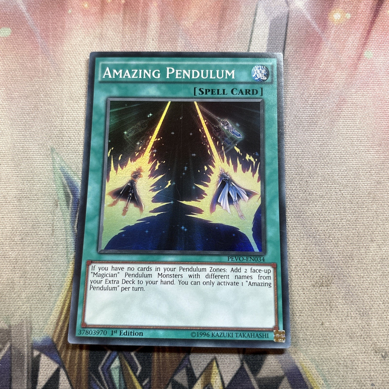 Amazing Pendulum PEVO-EN034 Pendulum Evolution Yu-Gi-Oh 1st Edition NM