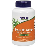 Now Foods Pau D'arco, 500 Mg 100 Kapseln