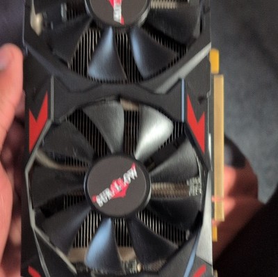 Surallow AMD Radeon RX 580 8GB GDDR5 Dual Fan HDMI PCIe 3.0 Graphics Card