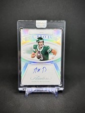 Aaron Rodgers 2025 Panini Flawless All-Pro Ink Silver Auto Prizm Encased