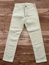 Vintage 70s Levi  s White Tab Pants Big  E  Men  s 30x31 Cream