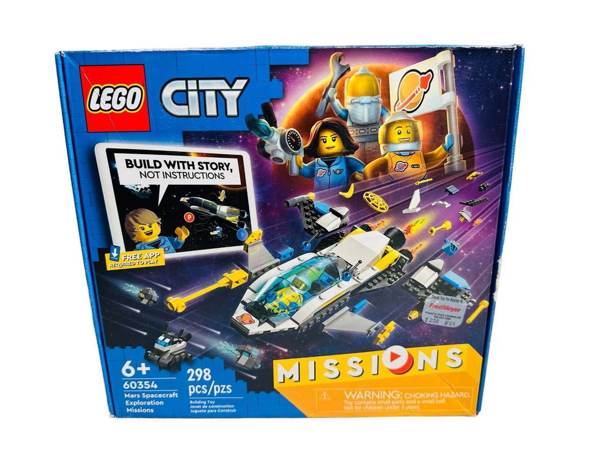 NEW LEGO City Mars Spacecraft Exploration Mission Set 60354