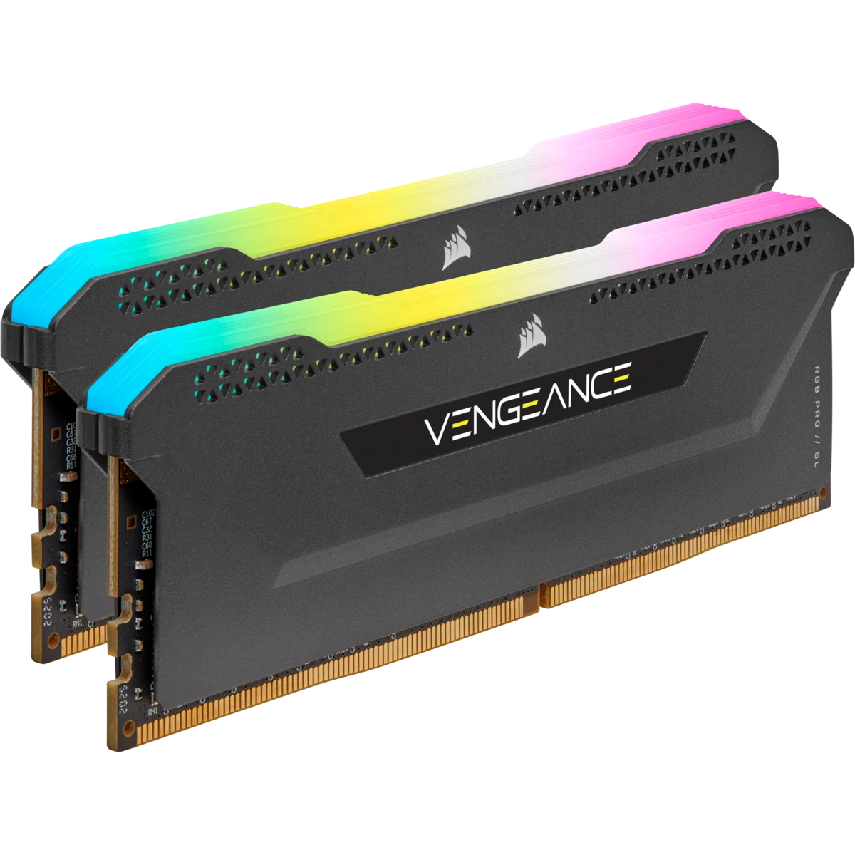 Corsair VENGEANCE RGB PRO SL 32GB 2x16GB DDR4 3600MHz CMH32GX4M2Z3600C18  Memory