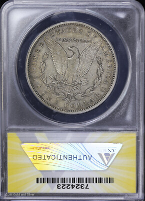 1884-S $1 Morgan Silver Dollar ANACS VF 35 | eBay