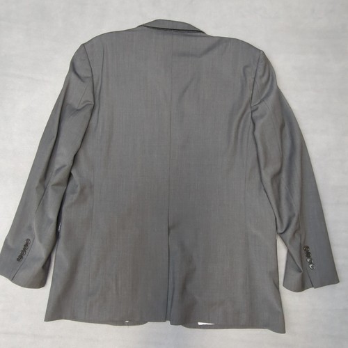 Herren Brooks Brothers Explorer Madison Fit Woll Blazer Sport Mantel Grau Größe 46 L - Bild 3 von 10
