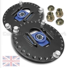 FITS SEAT IBIZA MK3 2-PIECE ADJUSTABLE FRONT SUSPENSION TOP MOUNT (PAIR) 2-PIECE