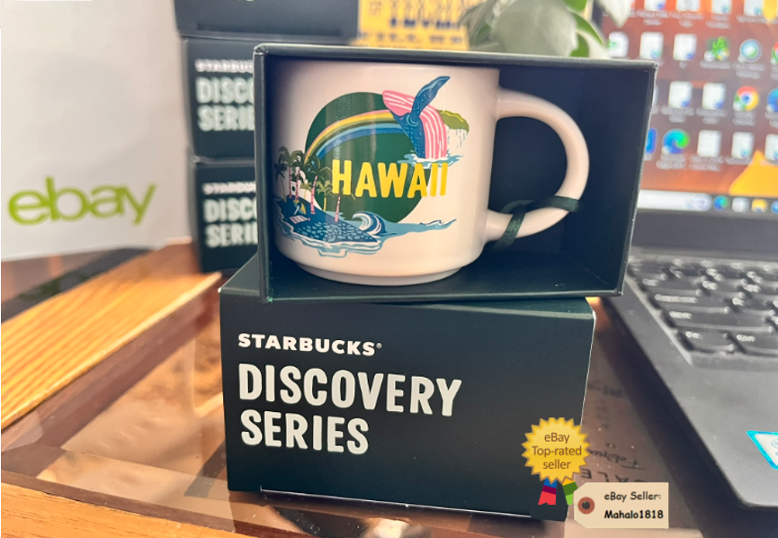 2024 Starbucks HAWAII Waikiki 2oz Discovery Series Ornament