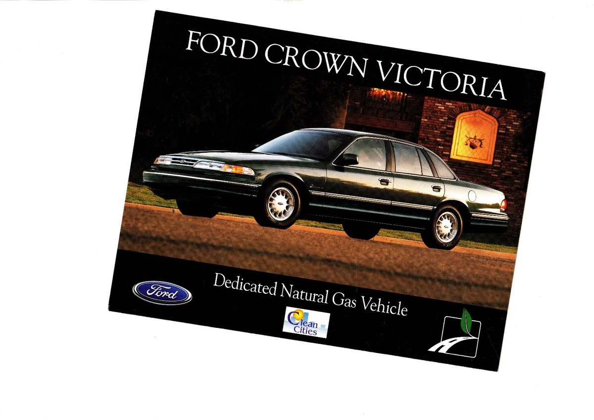 1996 Ford NATURAL GAS CROWN VICTORIA Data Sheet / Brochure / Flyer