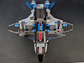 Retired LEGO Marvel Quinjet (6869) Mostly Complete. No Minifigures