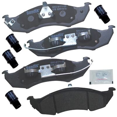 Disc Brake Pad Set-Priority One Ceramic BPR Bendix CFC576