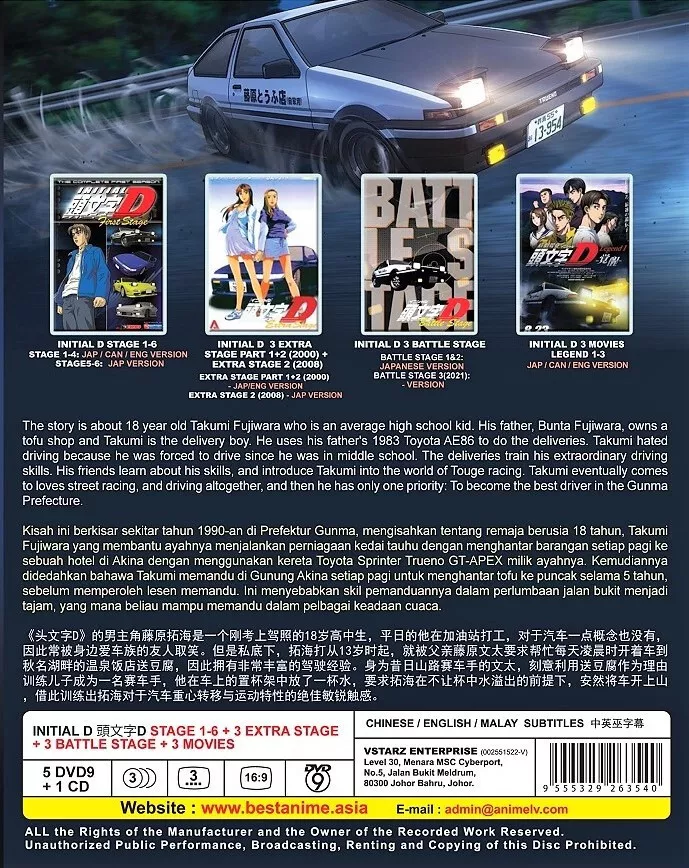 Initial D Second Stage Todos os Episódios Online » Anime TV Online