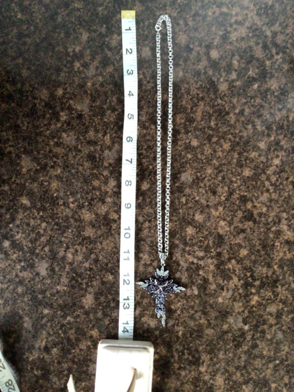 PJM Signed Dangling Leaf Moveable Religious Cross… - image 11