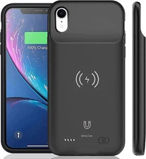 Battery Case for Iphone XR(6.1 Inches) 7000Mah，Qi Wireless Charging Compatible