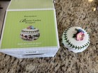 Portmeirion Botanic Garden Bouquet Pansies Trinket Box 4” x 3.5” New In Box — photo 8