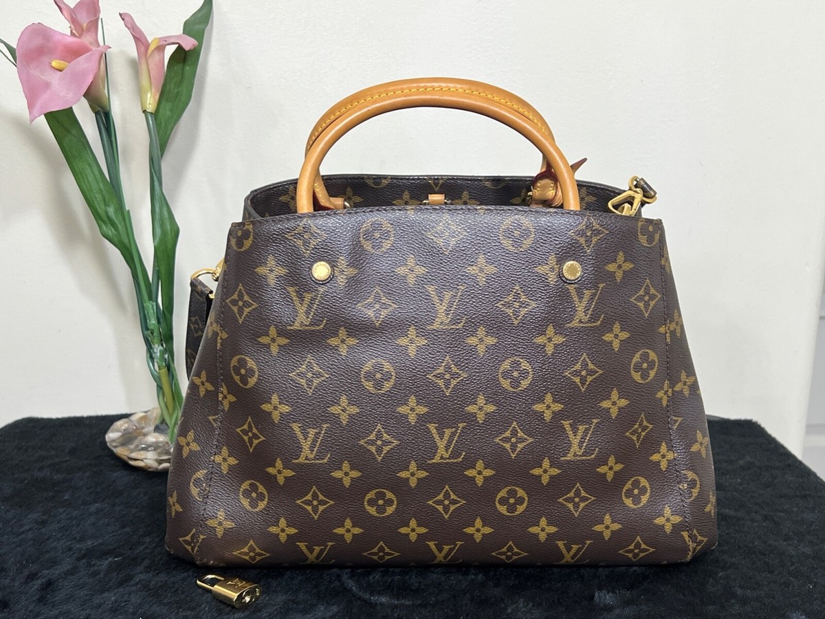 【希少】 LOUIS VUITTON LV Monogram Montaigne MM モノグラム Louis Vuitton Monogram Canvas Montaigne MM | myGemma | Item