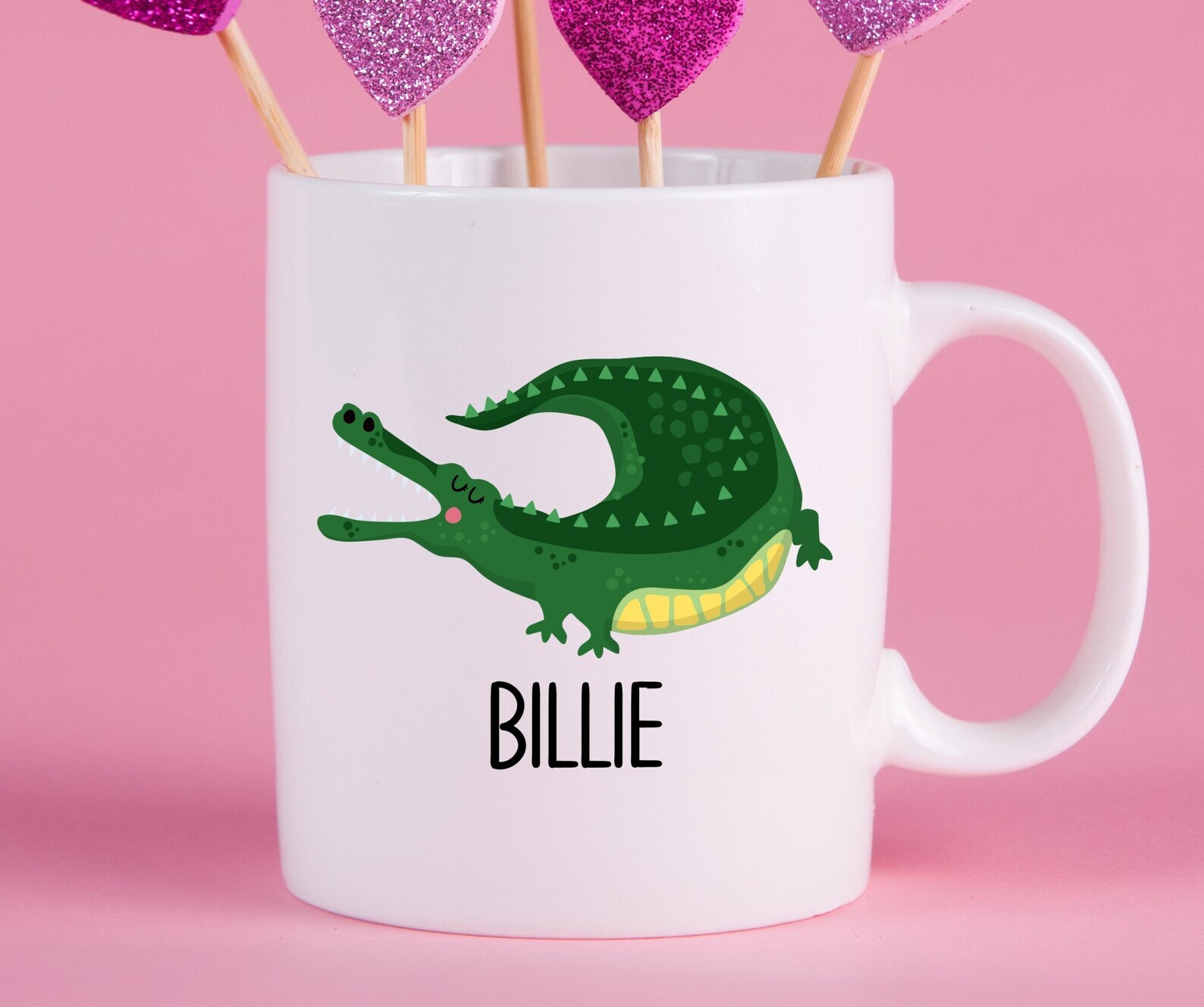 Personalized Crocodile Mug Crocodile Gift Ideas Crocodile Cup Gifts For
