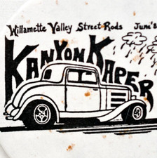 1983 WVSRA Willamette Valley Street Rods Kanyon Kaper Rod Car Show Salem Oregon