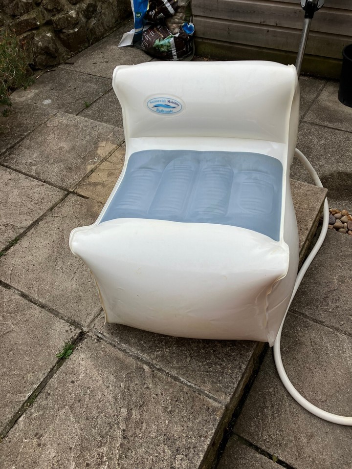 Bathmate BATH BUDDY Inflatable Bath Chair Seat Lift Elderly/Disability