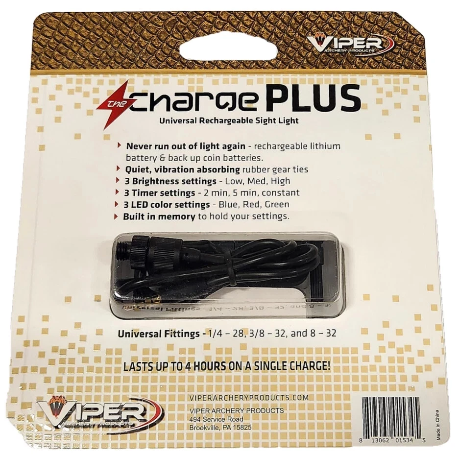 Luz de visión recargable Viper Archery The Charge Plus Foto 3 de 3