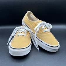 Vans Low Cut Sneakers Yellow Men’s 6 Women’s 7.5