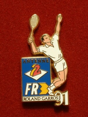 Coffret 3 pin's nœud papillon Perrier/Arthus Bertrand Roland Garros - Collection