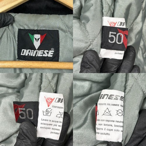 Men's 90s Vintage Dainese Nylon Moto Racing Jacket / Vest Size 50 - Picture 24 of 24