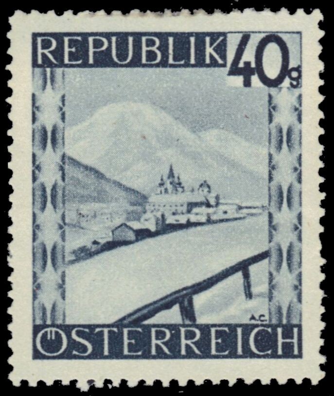 AUSTRIA 470 (Mi757) - Scenic Landscapes 