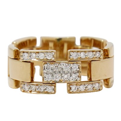 Diamond Ring With 750 Stamp 10k Gold Stamp What Does Carat Mean In - Main Image