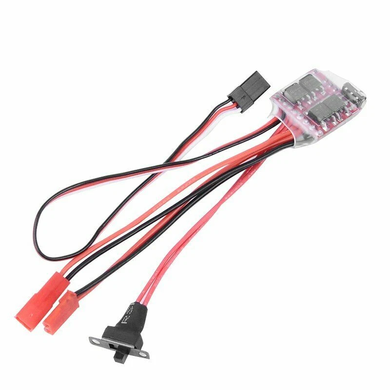 30A ESC Bürstenmotor Elektronischer Fahrtenregler Für Mini RC Auto Boot Buggy - Bild 4 von 4