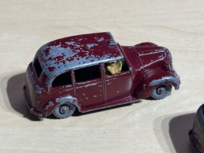 2 * Vintage Matchbox Lesney No.17 Austin Metropolitan Taxi | eBay