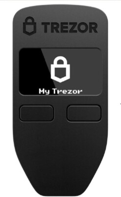 Trezor Model One - The Original Cryptocurrency Hardware Wallet, Bitcoin Security