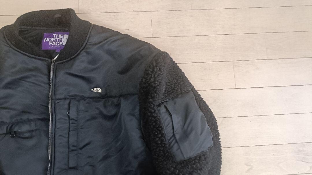 THE NORTH FACE PURPLE LABEL Men's Wool Boa Fleece Denali THE NORTH FACE PURPLE LABEL Men's Wool Boa Fleece Denali