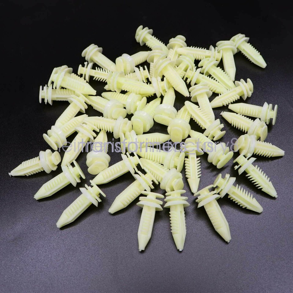 TT For 1988-1999 Chevy K1500 50 Pcs DOOR TRIM PANEL CLIPS - Foto 13