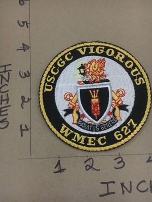 USCG US Coast Guard USCGC Vigorous (WMEC-627) Patch 6/9/25